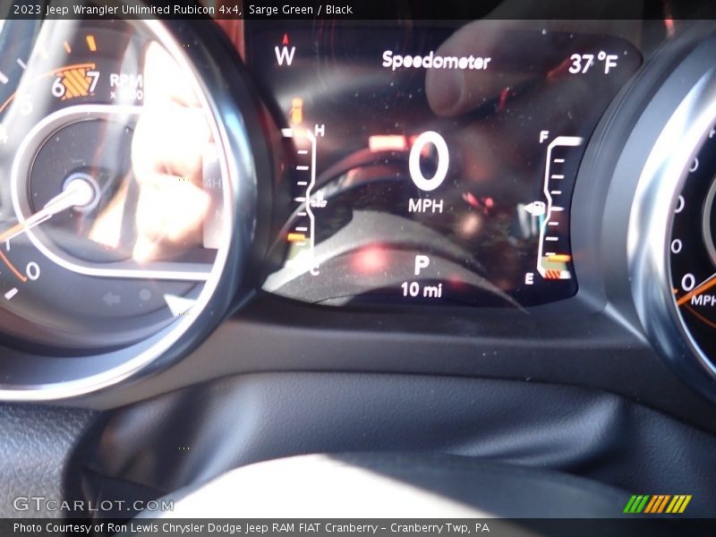 Sarge Green / Black 2023 Jeep Wrangler Unlimited Rubicon 4x4
