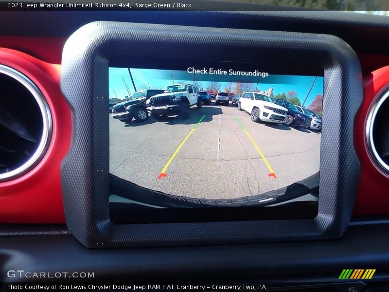 Sarge Green / Black 2023 Jeep Wrangler Unlimited Rubicon 4x4