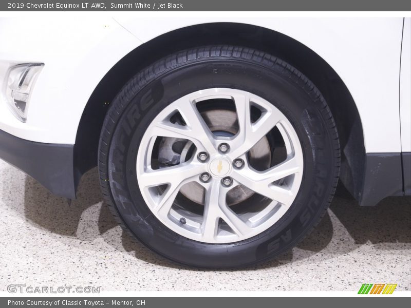 Summit White / Jet Black 2019 Chevrolet Equinox LT AWD