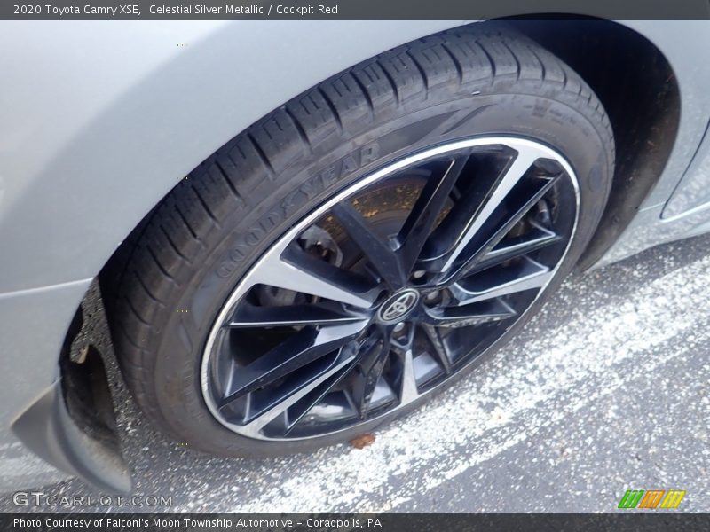 Celestial Silver Metallic / Cockpit Red 2020 Toyota Camry XSE