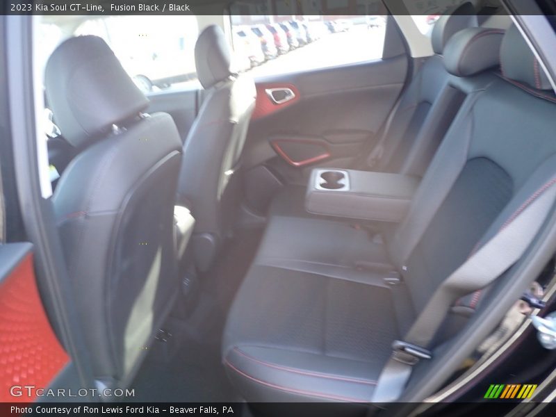 Fusion Black / Black 2023 Kia Soul GT-Line
