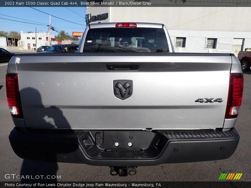 Billet Silver Metallic / Black/Diesel Gray 2022 Ram 1500 Classic Quad Cab 4x4