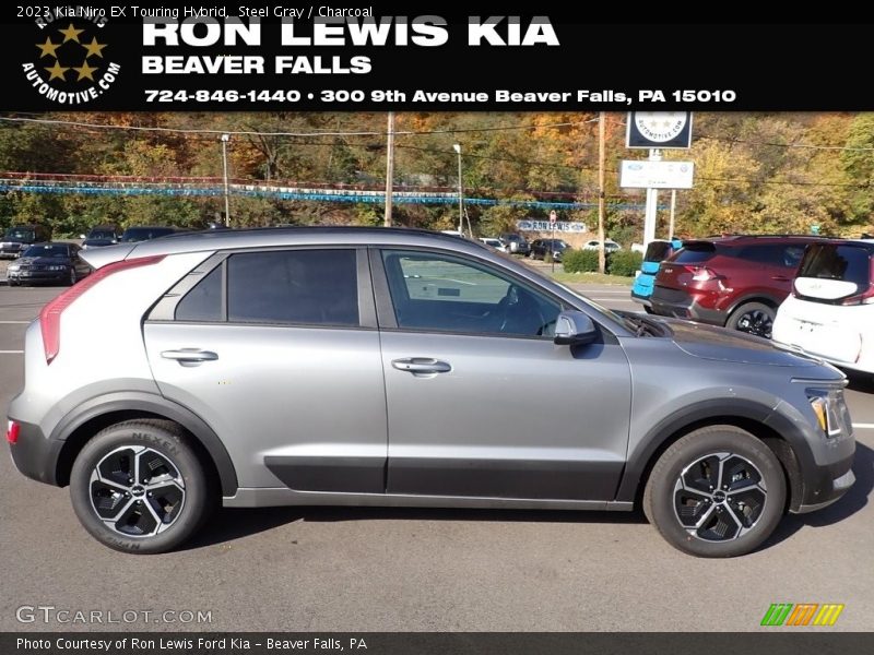 Steel Gray / Charcoal 2023 Kia Niro EX Touring Hybrid