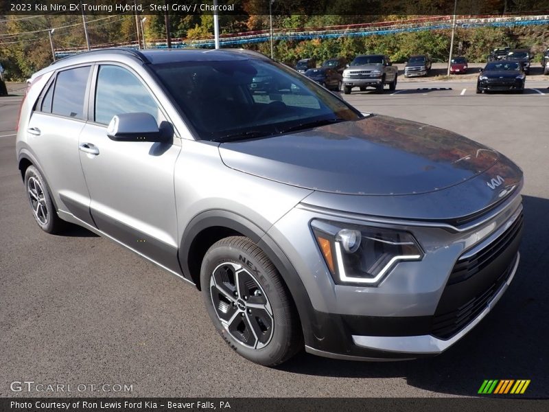 Steel Gray / Charcoal 2023 Kia Niro EX Touring Hybrid