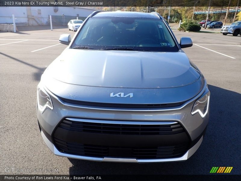Steel Gray / Charcoal 2023 Kia Niro EX Touring Hybrid