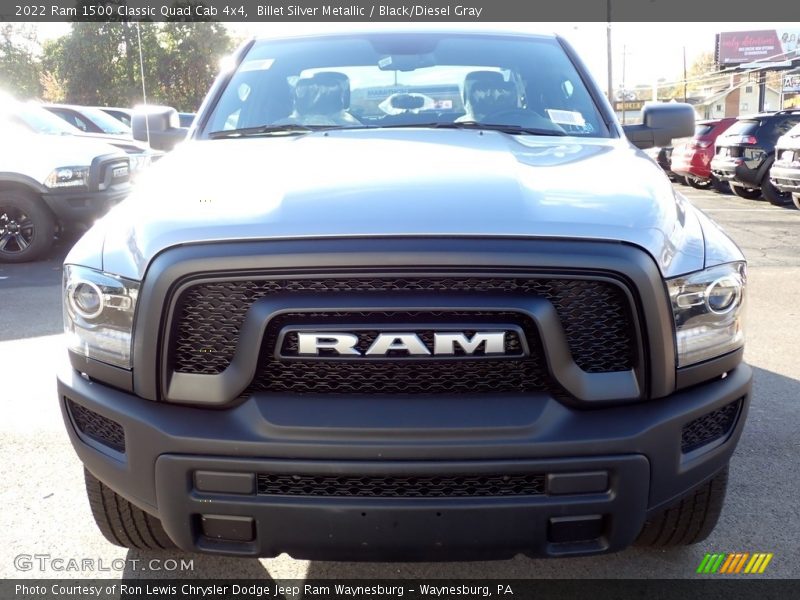 Billet Silver Metallic / Black/Diesel Gray 2022 Ram 1500 Classic Quad Cab 4x4