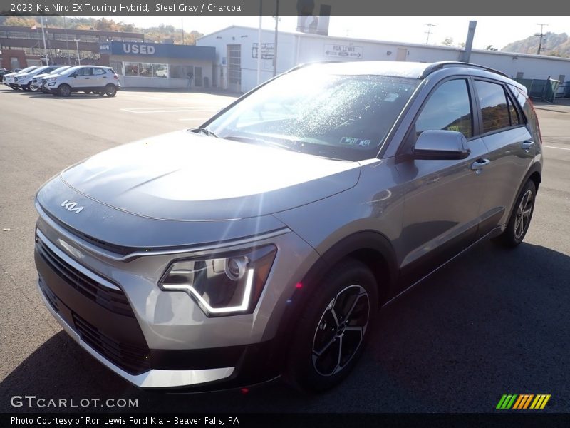 Steel Gray / Charcoal 2023 Kia Niro EX Touring Hybrid