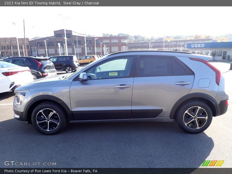Steel Gray / Charcoal 2023 Kia Niro EX Touring Hybrid