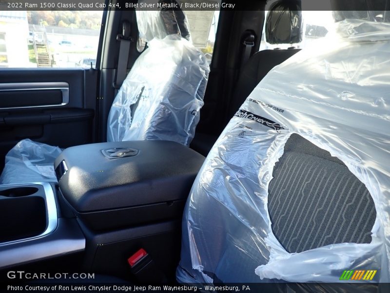 Billet Silver Metallic / Black/Diesel Gray 2022 Ram 1500 Classic Quad Cab 4x4