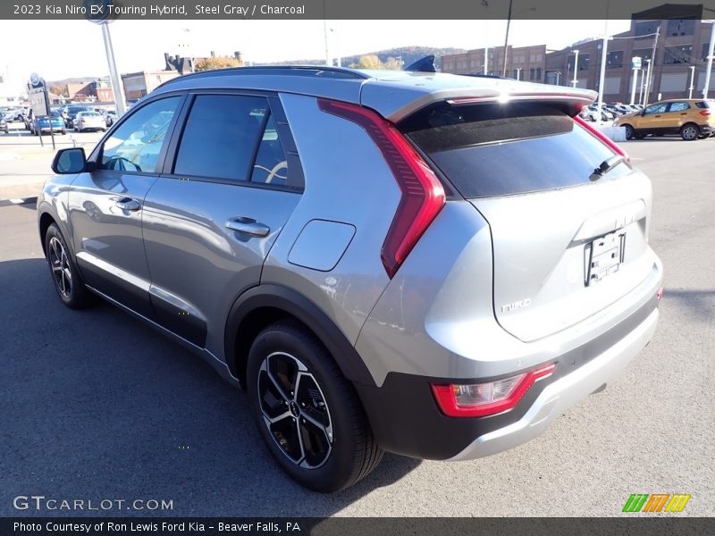 Steel Gray / Charcoal 2023 Kia Niro EX Touring Hybrid