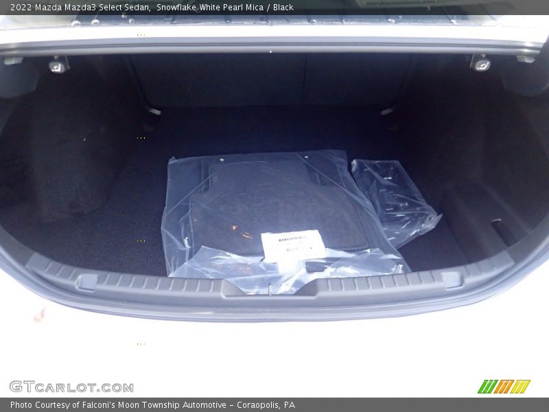 Snowflake White Pearl Mica / Black 2022 Mazda Mazda3 Select Sedan