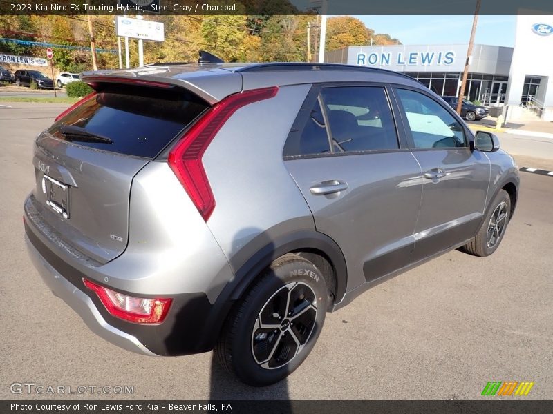 Steel Gray / Charcoal 2023 Kia Niro EX Touring Hybrid