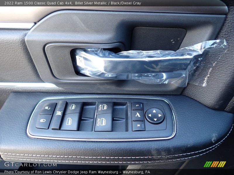 Billet Silver Metallic / Black/Diesel Gray 2022 Ram 1500 Classic Quad Cab 4x4
