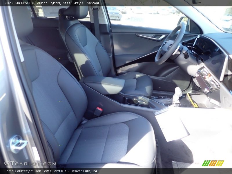 Steel Gray / Charcoal 2023 Kia Niro EX Touring Hybrid