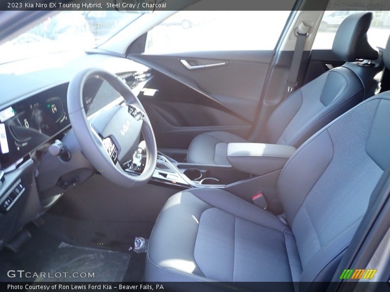 Steel Gray / Charcoal 2023 Kia Niro EX Touring Hybrid