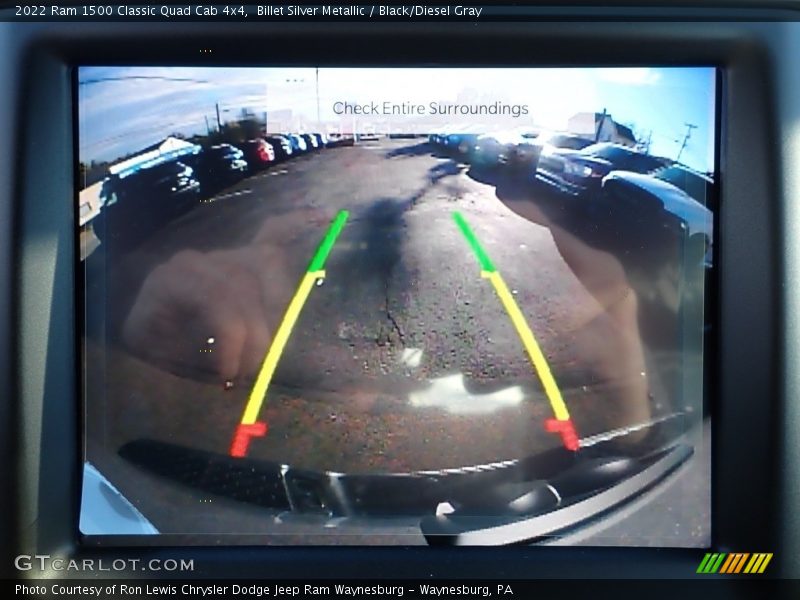 Billet Silver Metallic / Black/Diesel Gray 2022 Ram 1500 Classic Quad Cab 4x4