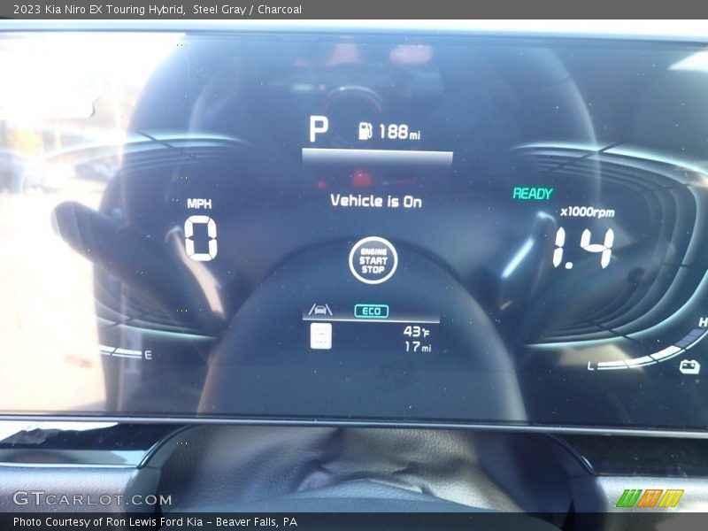 Steel Gray / Charcoal 2023 Kia Niro EX Touring Hybrid