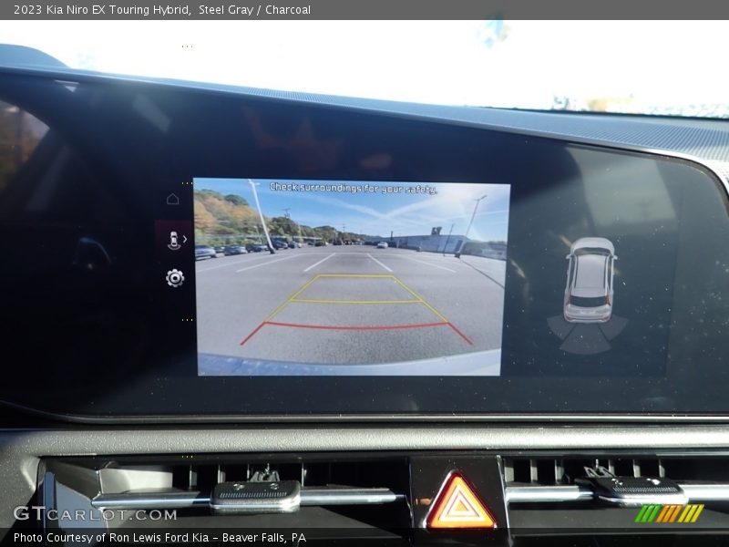 Steel Gray / Charcoal 2023 Kia Niro EX Touring Hybrid