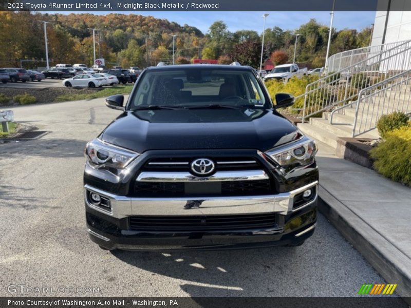 Midnight Black Metallic / Redwood 2023 Toyota 4Runner Limited 4x4