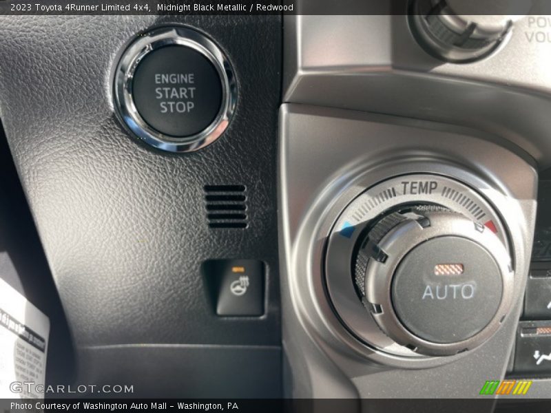 Controls of 2023 4Runner Limited 4x4