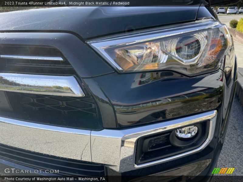 Midnight Black Metallic / Redwood 2023 Toyota 4Runner Limited 4x4
