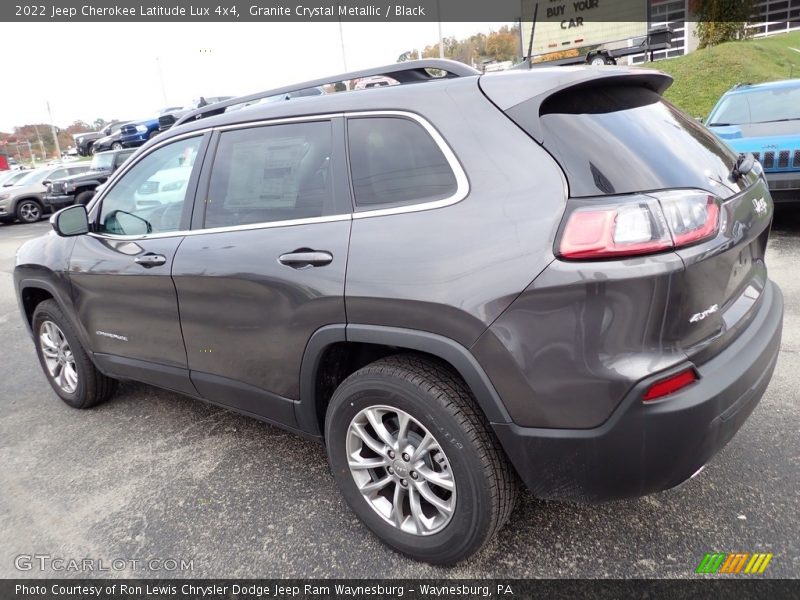 Granite Crystal Metallic / Black 2022 Jeep Cherokee Latitude Lux 4x4