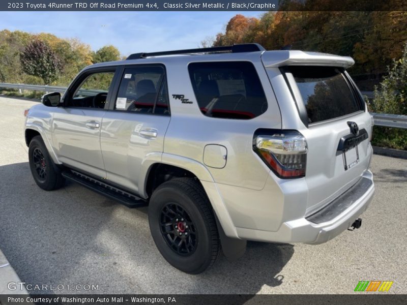  2023 4Runner TRD Off Road Premium 4x4 Classic Silver Metallic