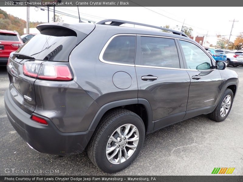 Granite Crystal Metallic / Black 2022 Jeep Cherokee Latitude Lux 4x4