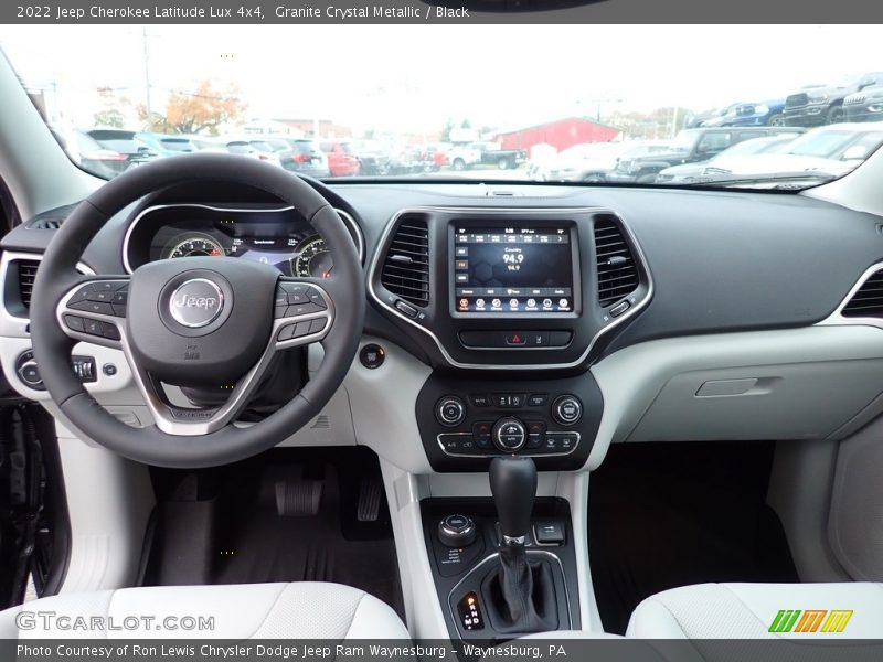 Granite Crystal Metallic / Black 2022 Jeep Cherokee Latitude Lux 4x4