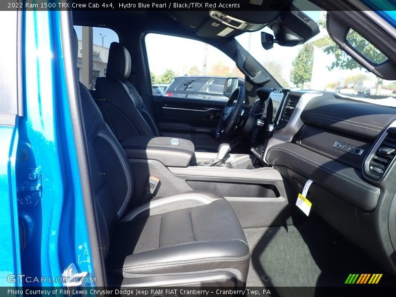Hydro Blue Pearl / Black/TRX Red Accents 2022 Ram 1500 TRX Crew Cab 4x4