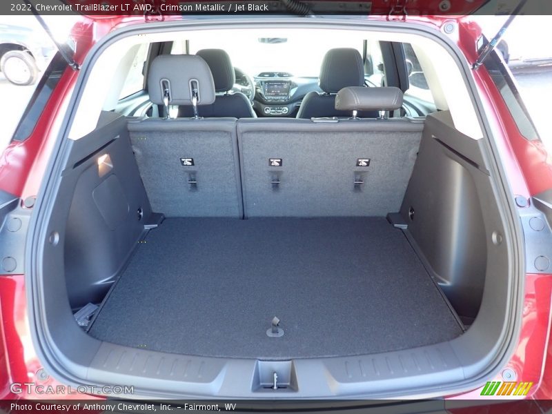 Crimson Metallic / Jet Black 2022 Chevrolet TrailBlazer LT AWD