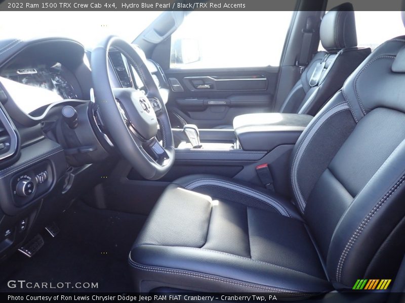 Hydro Blue Pearl / Black/TRX Red Accents 2022 Ram 1500 TRX Crew Cab 4x4