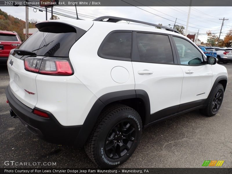 Bright White / Black 2022 Jeep Cherokee Trailhawk 4x4
