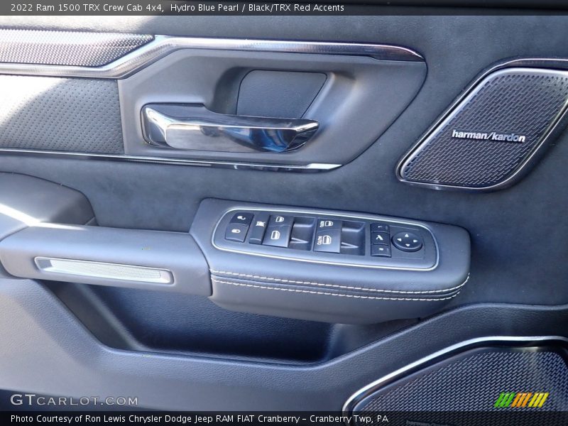 Hydro Blue Pearl / Black/TRX Red Accents 2022 Ram 1500 TRX Crew Cab 4x4
