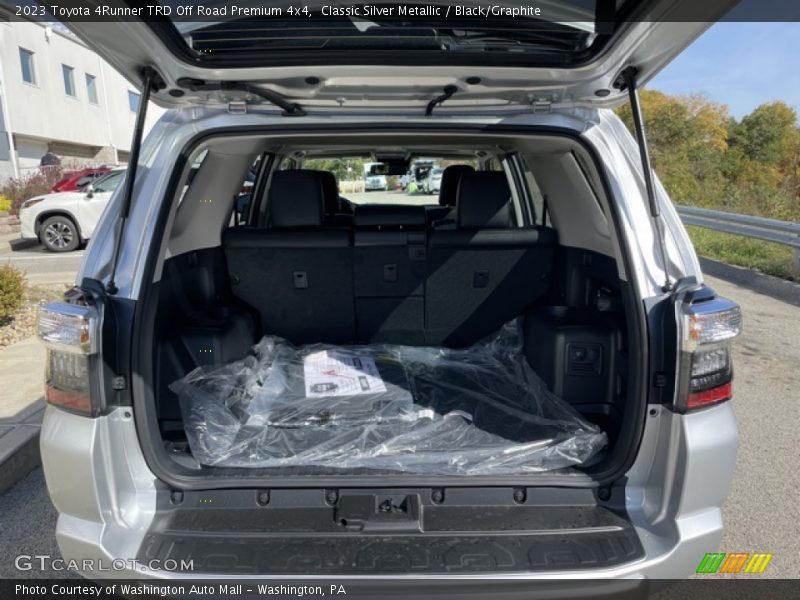  2023 4Runner TRD Off Road Premium 4x4 Trunk