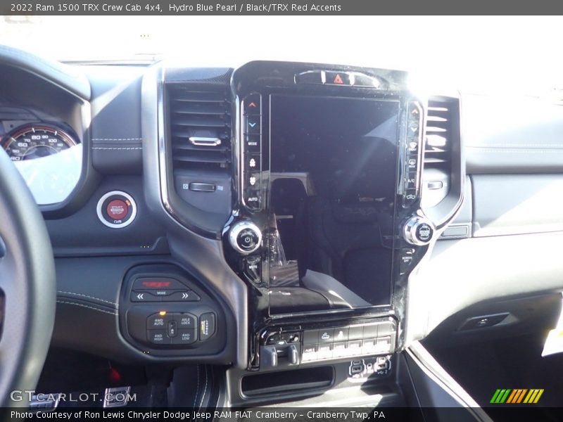 Hydro Blue Pearl / Black/TRX Red Accents 2022 Ram 1500 TRX Crew Cab 4x4