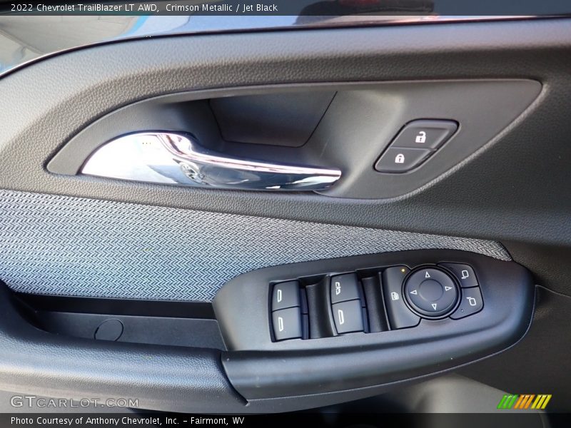 Crimson Metallic / Jet Black 2022 Chevrolet TrailBlazer LT AWD