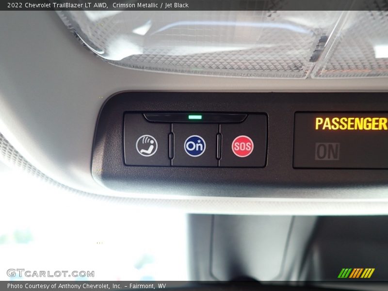 Crimson Metallic / Jet Black 2022 Chevrolet TrailBlazer LT AWD