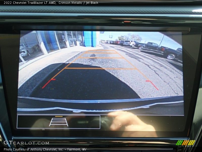 Crimson Metallic / Jet Black 2022 Chevrolet TrailBlazer LT AWD