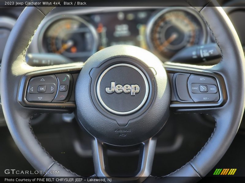 Black / Black 2023 Jeep Gladiator Willys 4x4