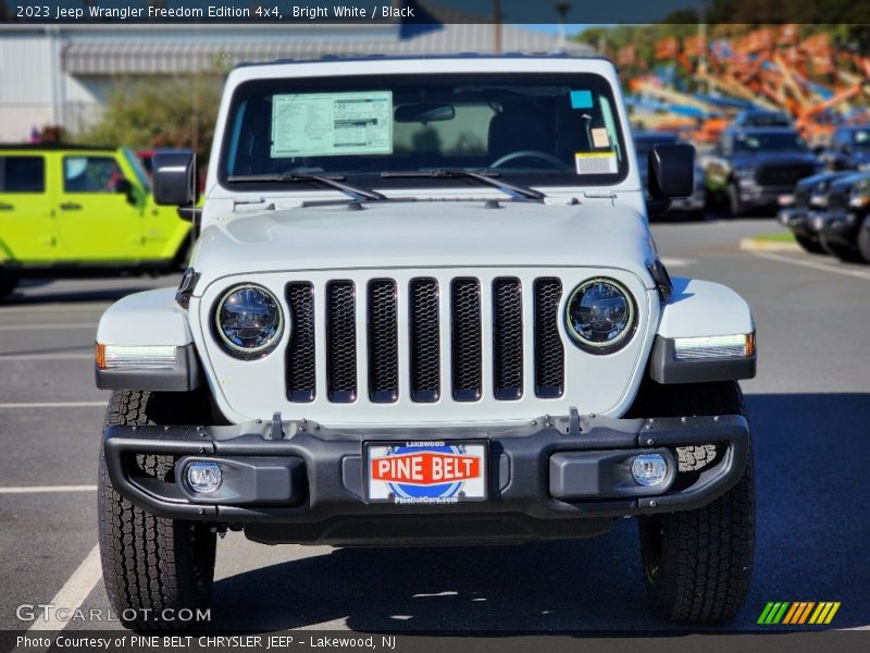 Bright White / Black 2023 Jeep Wrangler Freedom Edition 4x4