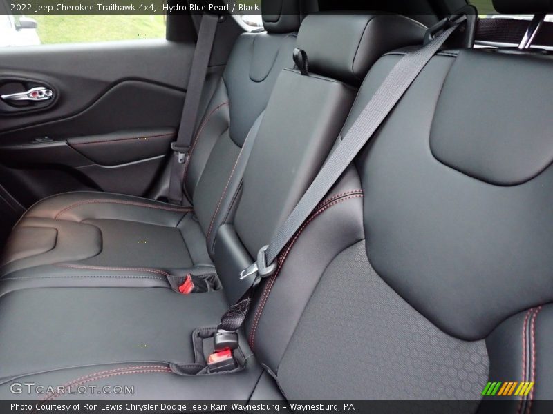 Hydro Blue Pearl / Black 2022 Jeep Cherokee Trailhawk 4x4