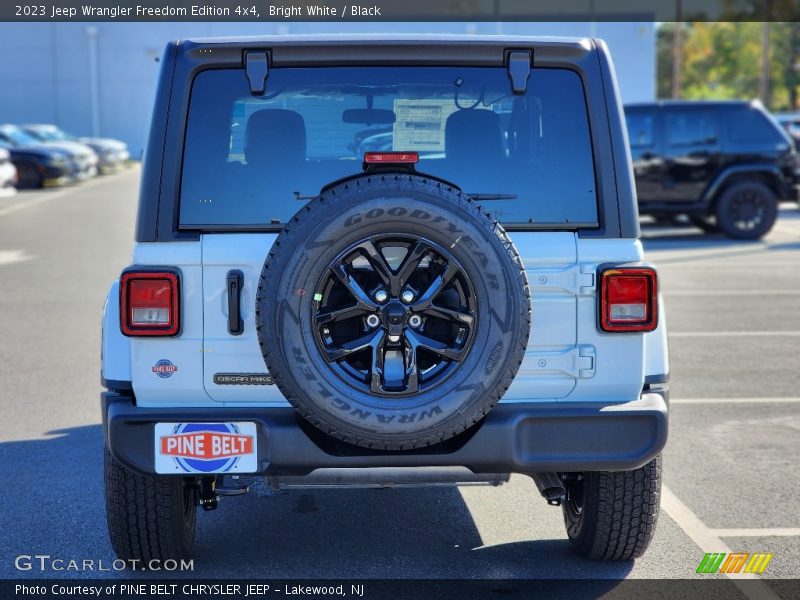 Bright White / Black 2023 Jeep Wrangler Freedom Edition 4x4