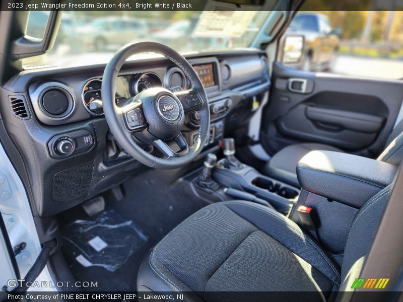  2023 Wrangler Freedom Edition 4x4 Black Interior