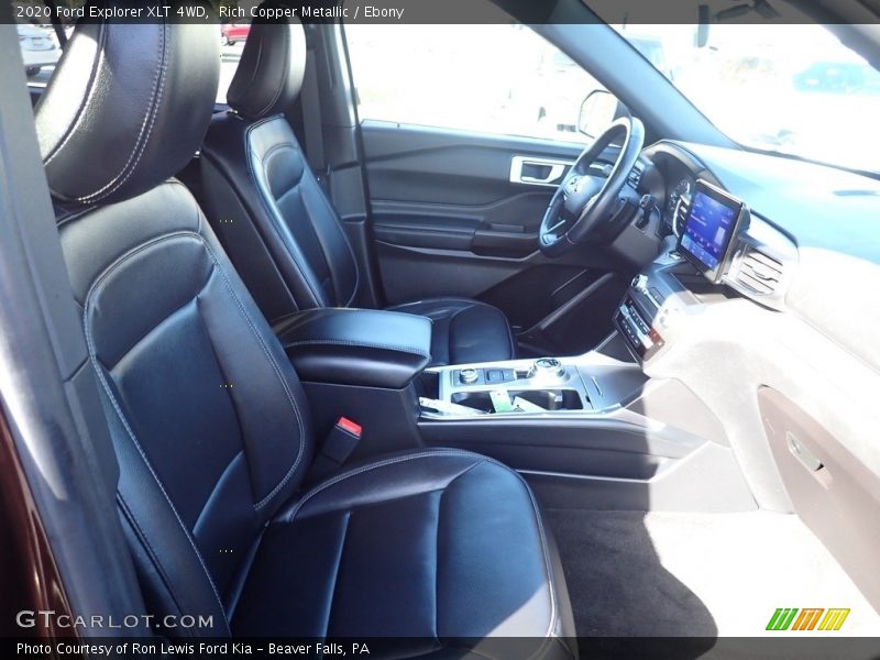 Rich Copper Metallic / Ebony 2020 Ford Explorer XLT 4WD