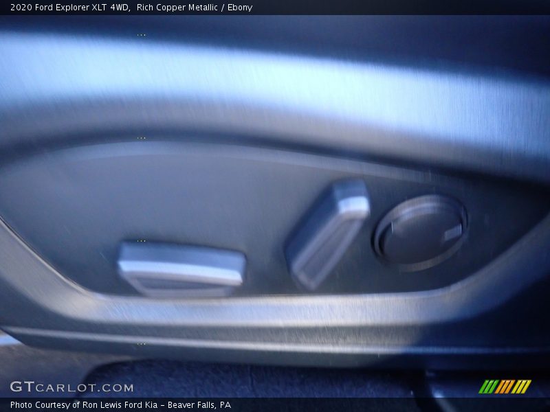 Rich Copper Metallic / Ebony 2020 Ford Explorer XLT 4WD