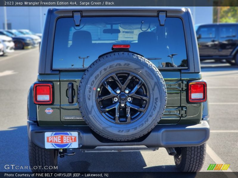 Sarge Green / Black 2023 Jeep Wrangler Freedom Edition 4x4