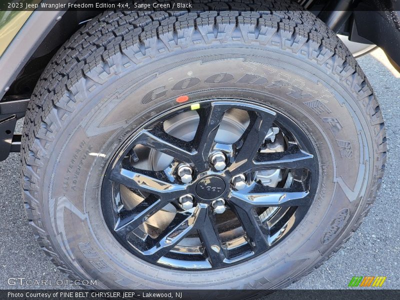 Sarge Green / Black 2023 Jeep Wrangler Freedom Edition 4x4