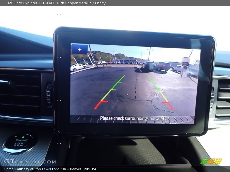 Rich Copper Metallic / Ebony 2020 Ford Explorer XLT 4WD