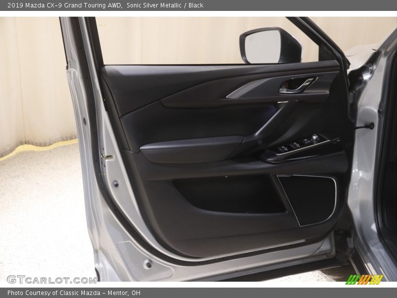 Sonic Silver Metallic / Black 2019 Mazda CX-9 Grand Touring AWD